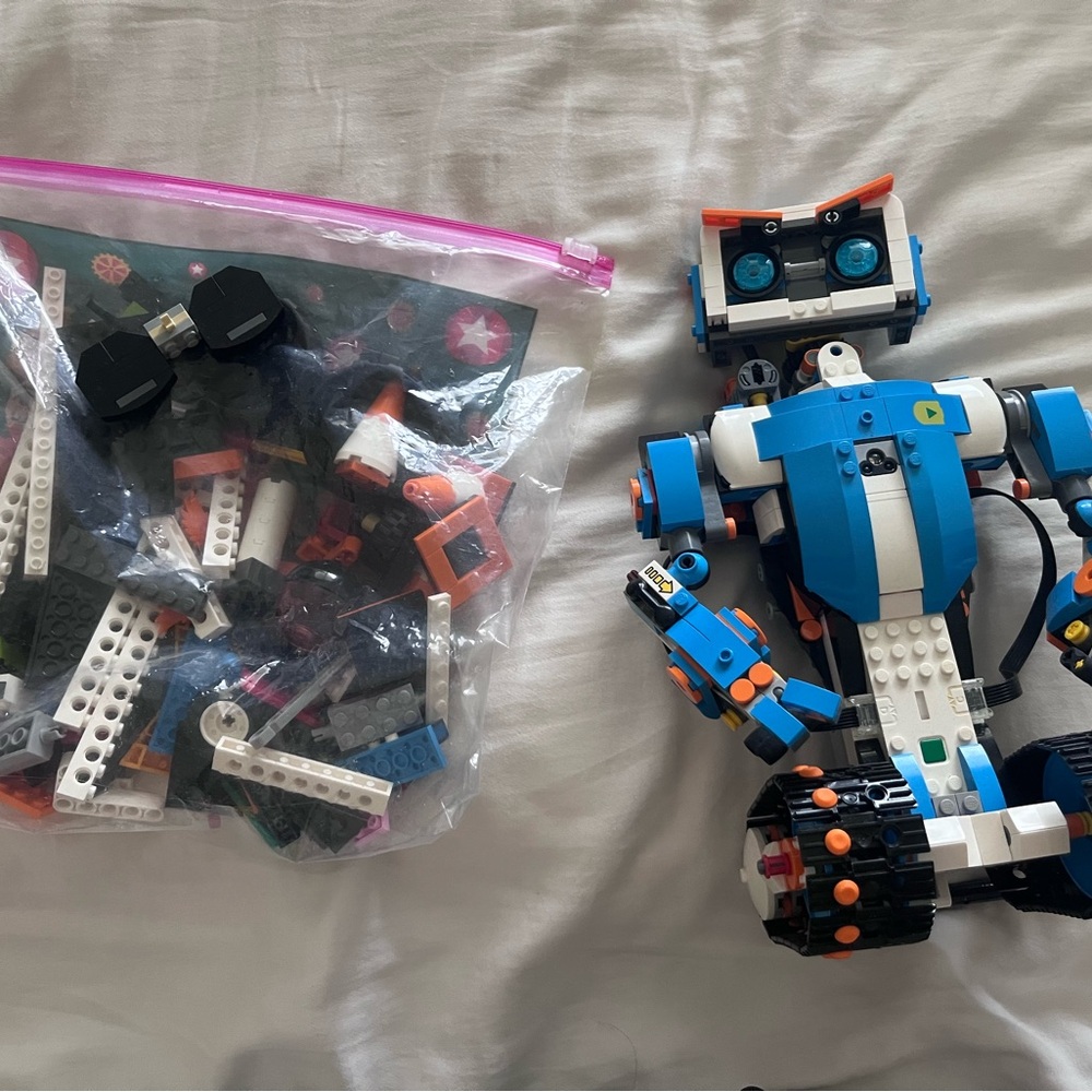 LEGO Interactive Robot Set - Blue, White, and Black